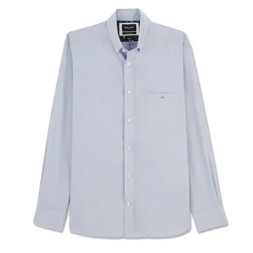 EDEN PARK CHEMISE COTON HABILLEE Bleu