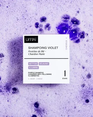 Le shampoing violet - cheveux blonds, gris, blancs ou décolorés — photo 4