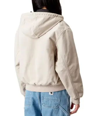 OG Active Jacket Fleur De Sel Stone Canvas Femme — photo 4