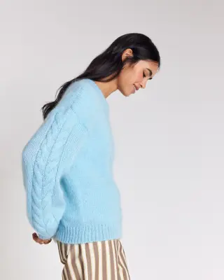 Pull Arthur bleu ciel — photo 4