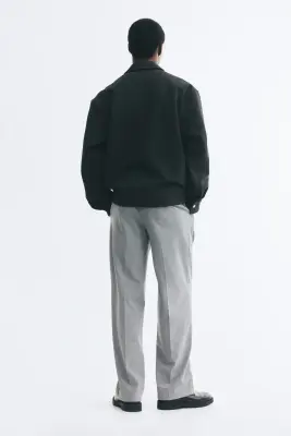 Pantalon Relaxed Fit - Gris clair — photo 2