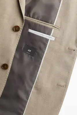 Veste Slim Fit - Beige — photo 1