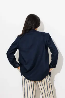 Veste de tailleur lin mélangé — photo 4