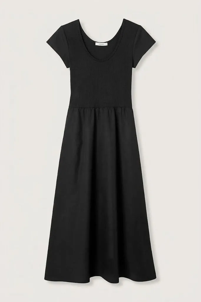 Robe-débardeur unie Femme