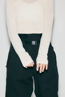 Pantalon de ski baggy matelassé StormMove™ - Noir — photo 1
