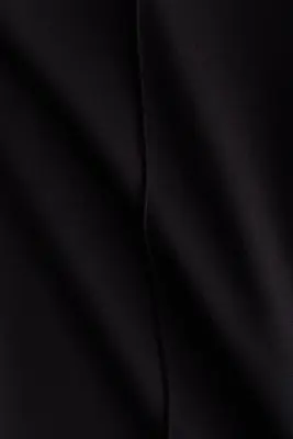 Pantalon à cordon en viscose mélangée - Noir — photo 3