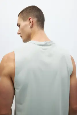 Débardeur de sport Regular Fit DryMove™ - Vert ancien clair — photo 3