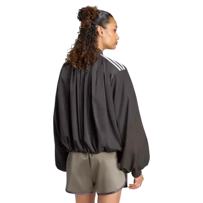 Adidas Pleated Track Top Night Brown — photo 3