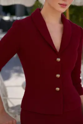 Margaux Cotton Tweed Two Piece — photo 6