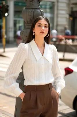 Yves Cotton Blouse — photo 2