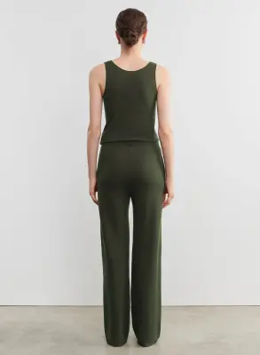 Pantalon en viscose et élasthanne — photo 2