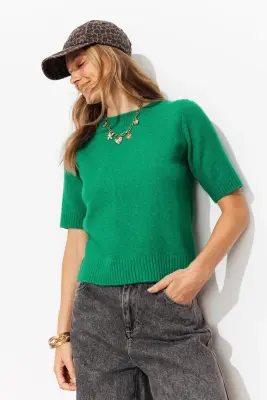 Pull manches courtes Femme — photo 2