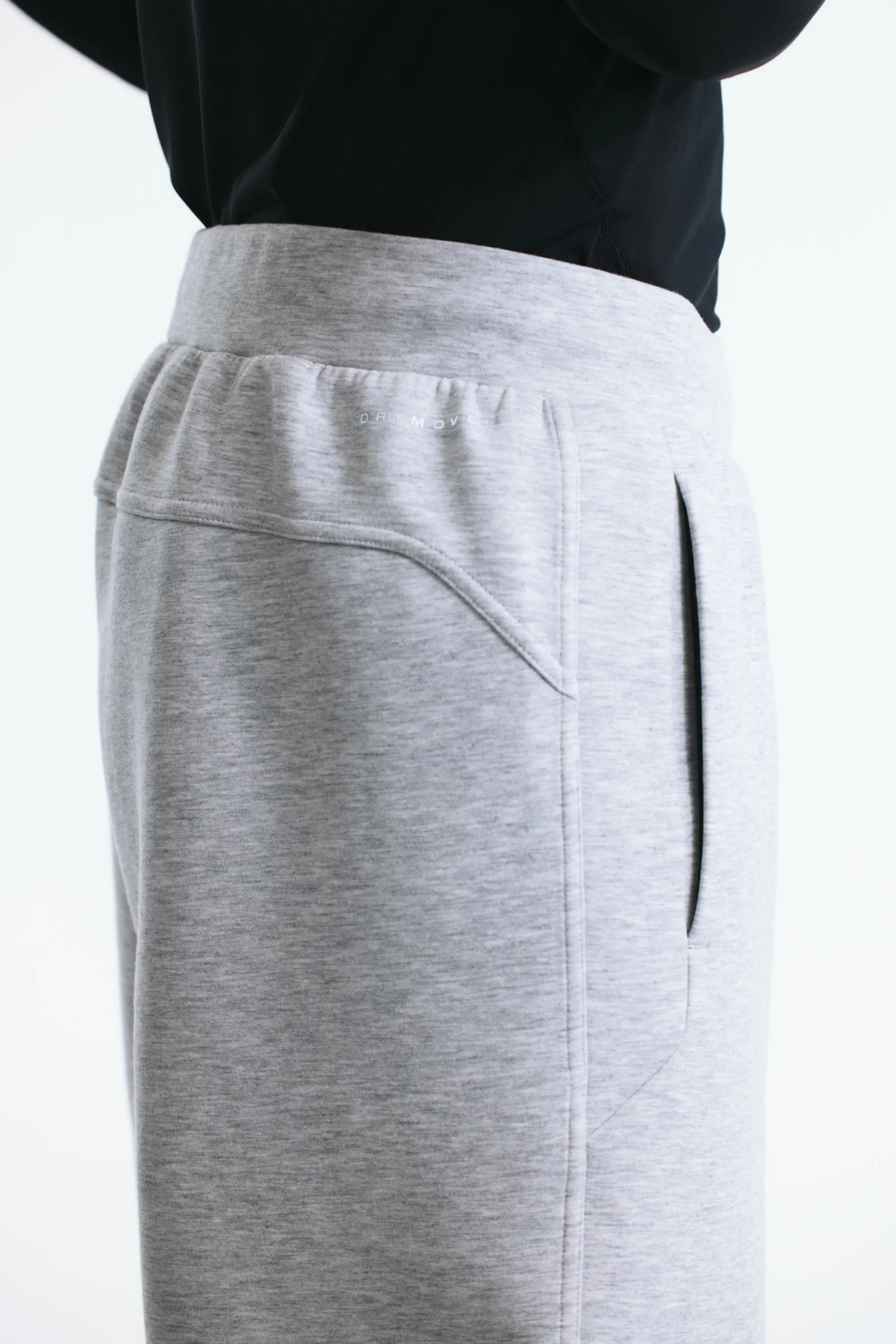 Pantalon jogger de sport Loose Fit DryMove™ - Gris clair chiné