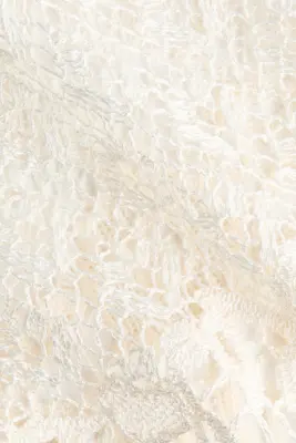 Top de plage façon crochet - Crème — photo 4