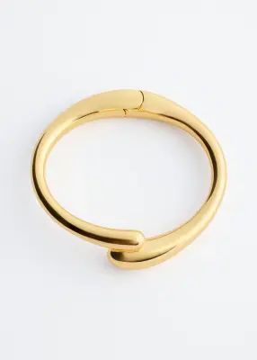 Bracelet manchette - Doré — photo 2