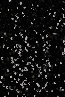 MAMA Robe à sequins avec dos décolleté - Noir — photo 1