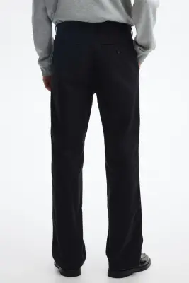Chino Relaxed Fit en coton - Noir — photo 3
