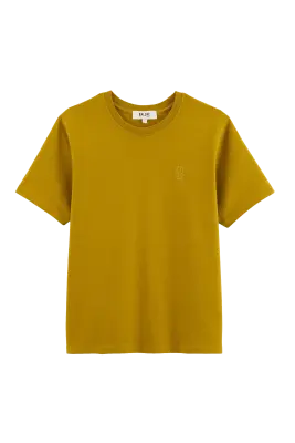 Tee-shirt Bree brodé ocre — photo 5
