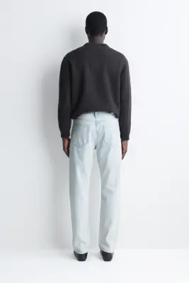 JEAN SIGNATURE REGULAR DROIT - BLEU CIEL — photo 3