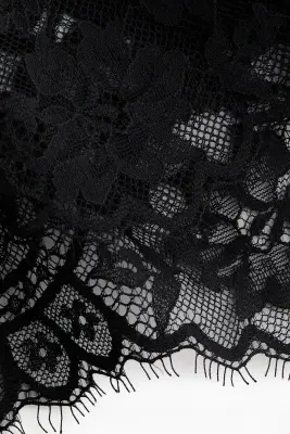 Pantalon de pyjama en viscose mélangée - Noir — photo 3