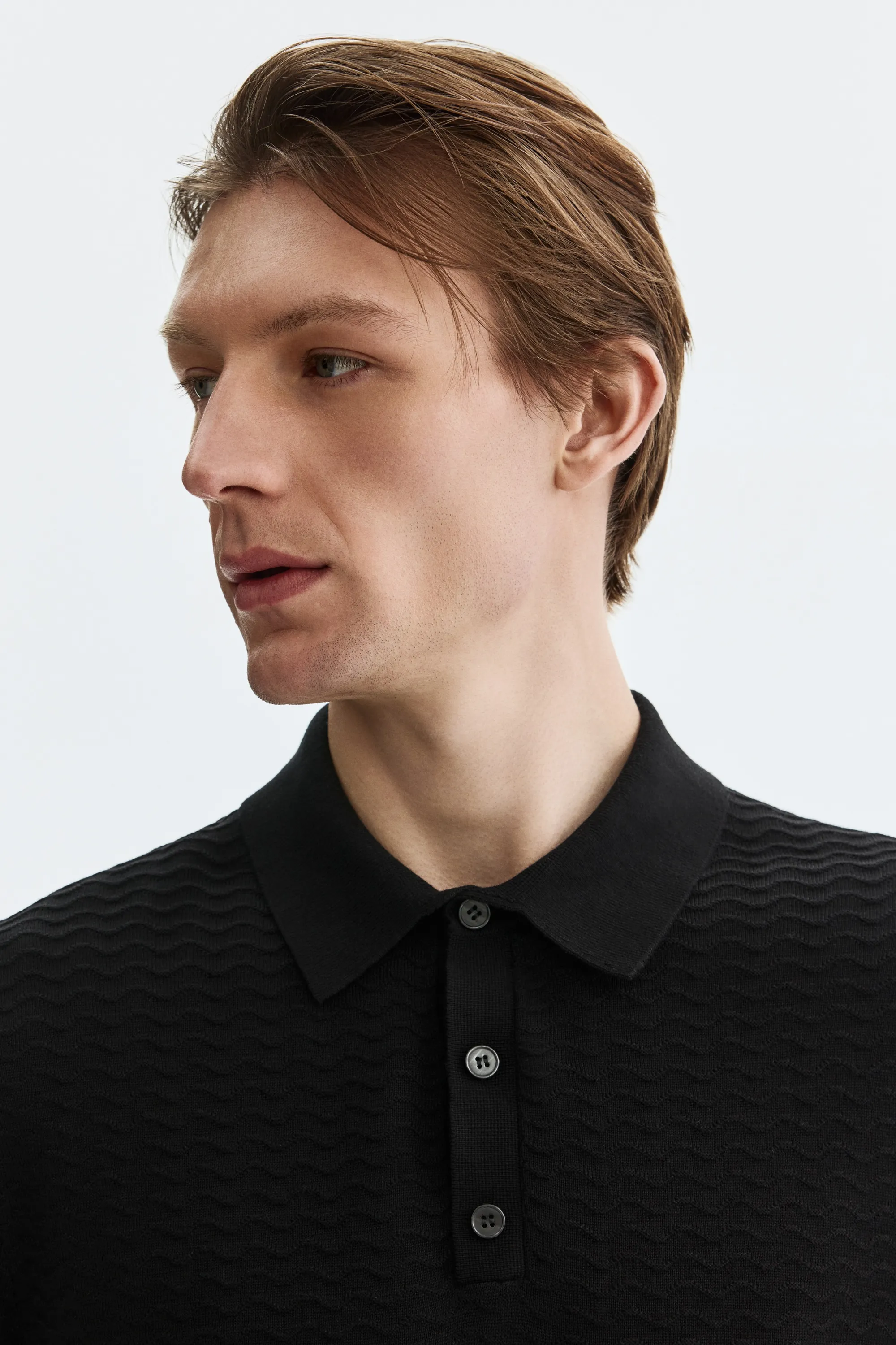 Polo Slim Fit - Noir
