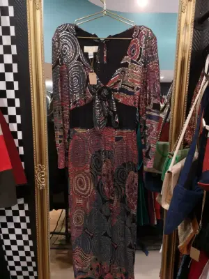 Robe vintage Janine multicolore — photo 1