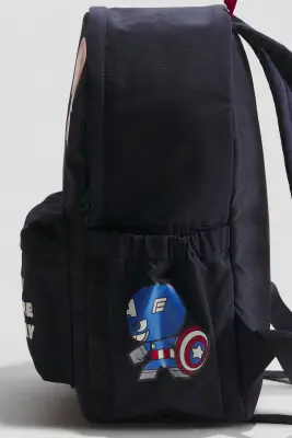 Sac à dos avec motifs - Bleu marine/Spidey — photo 2