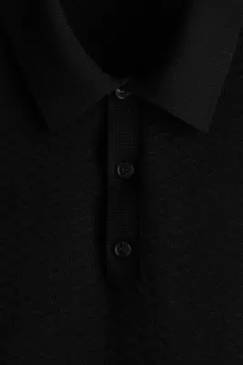 Polo Slim Fit - Noir — photo 4