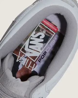 Chaussure Vans Skate Half-Cab Atiba – Light Gray — photo 5