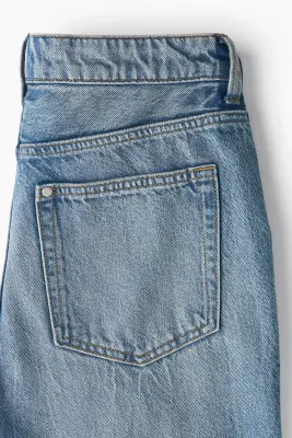 Baggy Bootcut Regular Jeans - Bleu denim — photo 2