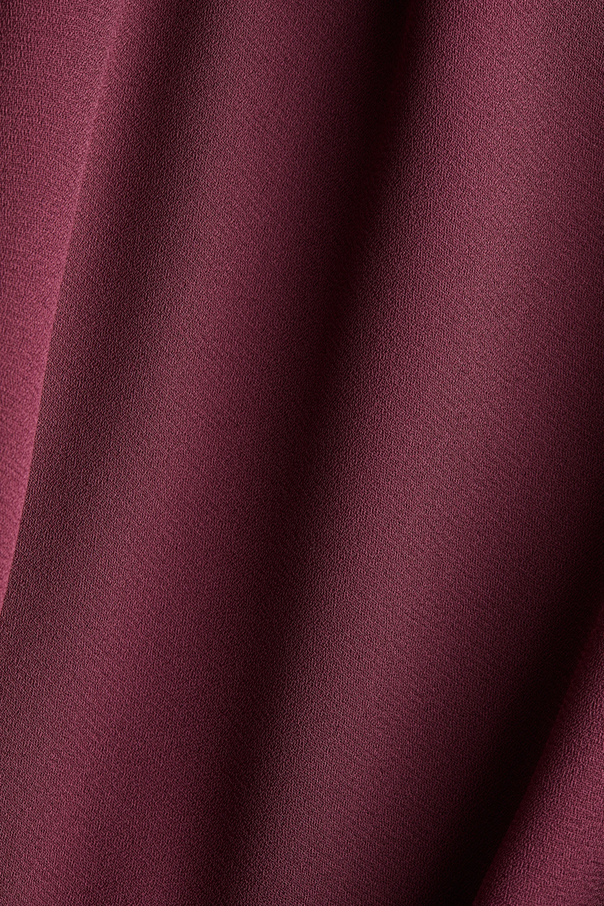 Blouse à effet boule - Rose foncé