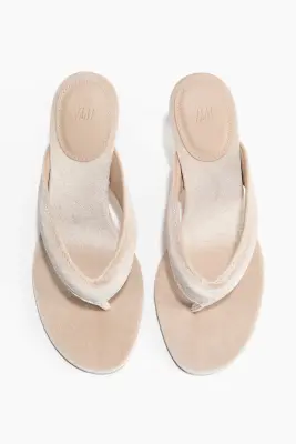 Sandales à talon - Beige clair — photo 2