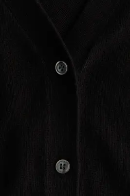 Gilet sans manches en maille - Noir — photo 4