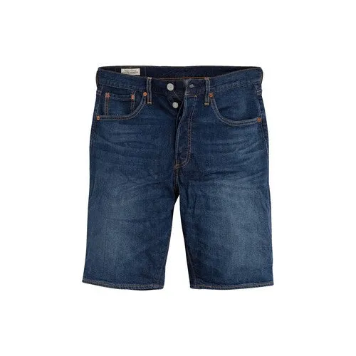 LEVIS 501 HEMMED SHORT Z1350 Bleu