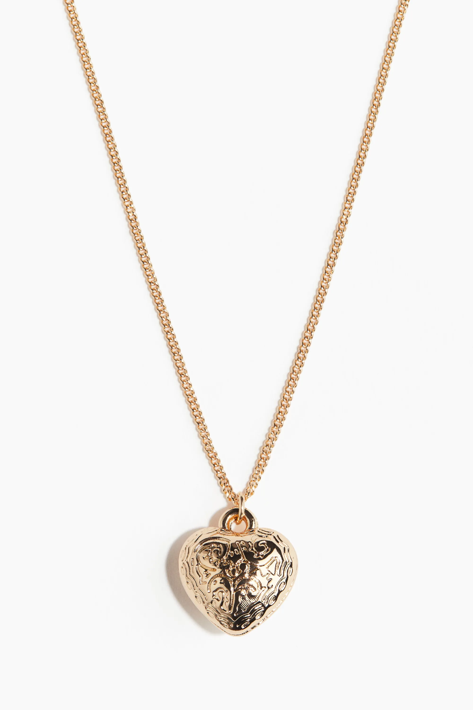 Collier avec pendentif cœur - Gold-coloured