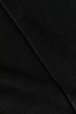 Top col roulé en laine mérinos - Noir — photo 4