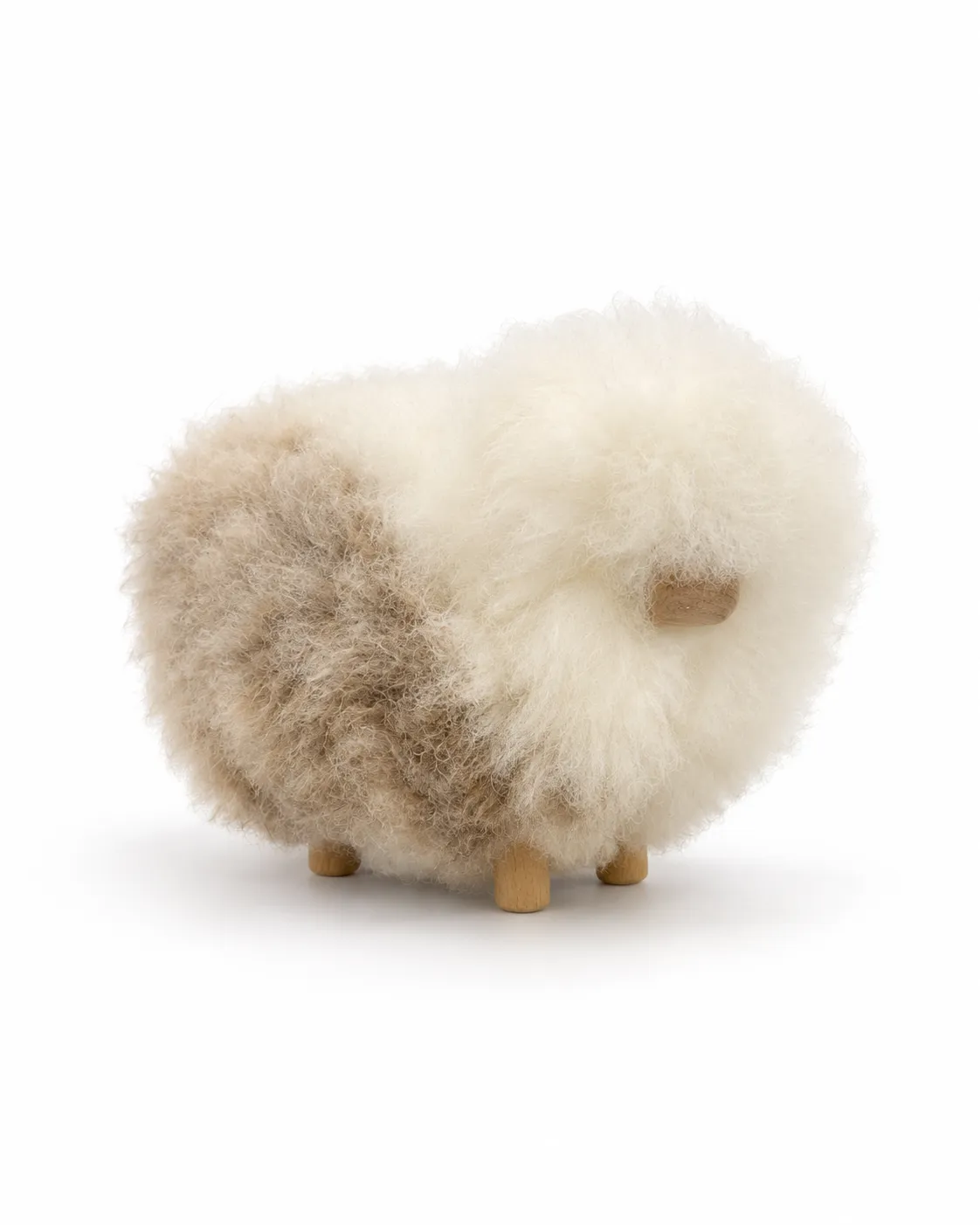 Petit mouton décoratif artisanal – Mamamushi Voyage