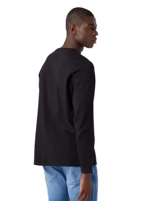 WRANGLER TEE SHIRT MANCHES LONGUES Noir — photo 3