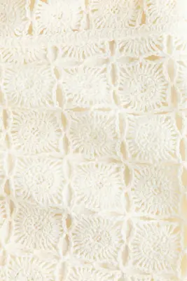 Short façon crochet - Crème — photo 4