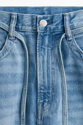 Jean Wide - Bleu denim — photo 2