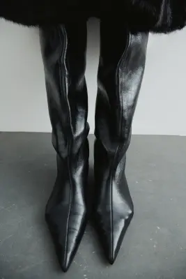 Bottes à bout pointu - Noir — photo 2