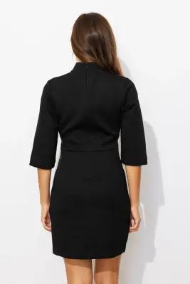 Robe courte en jersey milano — photo 4