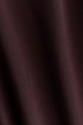 Top asymétrique à effet drapé - Marron foncé — photo 3