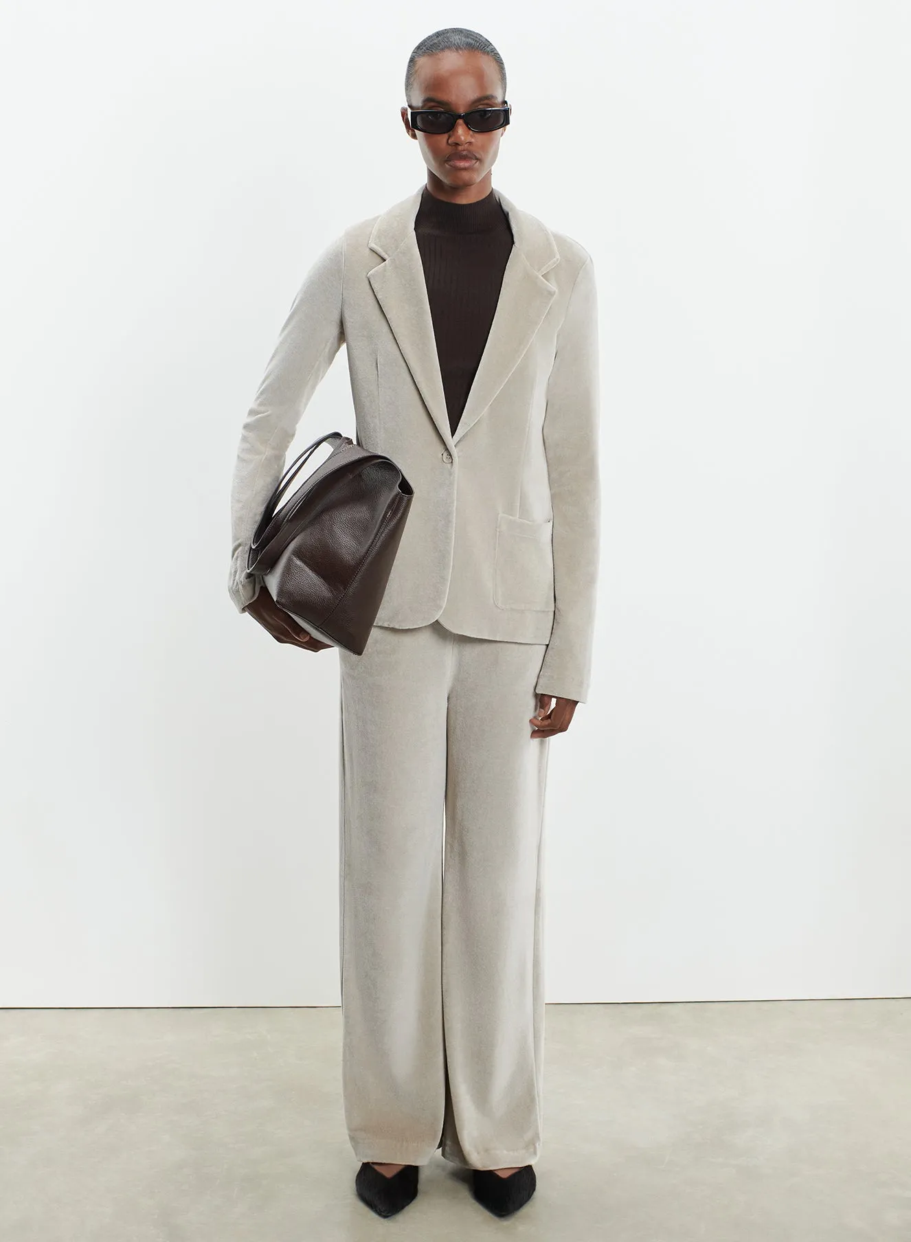 Veste en coton, modal et élasthanne