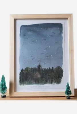 Affiche A5 Constellation – Ellimac Pinson