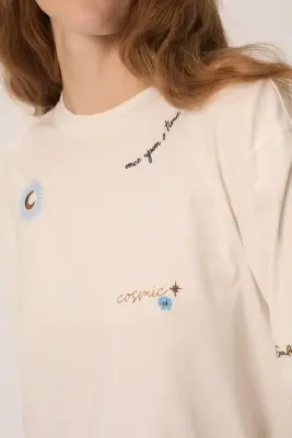 Tee Shirt Iriel Ecru — photo 2