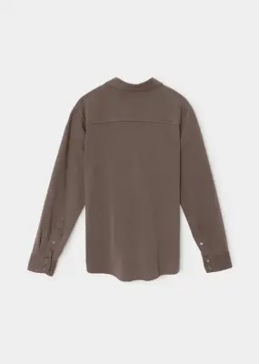 Nouveau ! XIRENA Chemise Brodie Chalk Brown COMING SOON ! PRÉCOMMANDE ! — photo 2