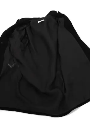 Manteau boule en 100% laine noire Prix boutique 3700€ Taille 36 — photo 5