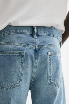 Slim Jeans - Bleu denim clair — photo 2