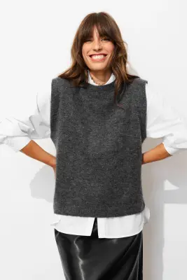 Pull sans manches Femme — photo 2